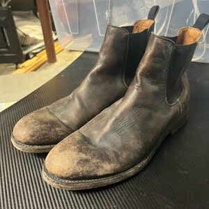 Men's Frye Brown Leather Chelsea Boots